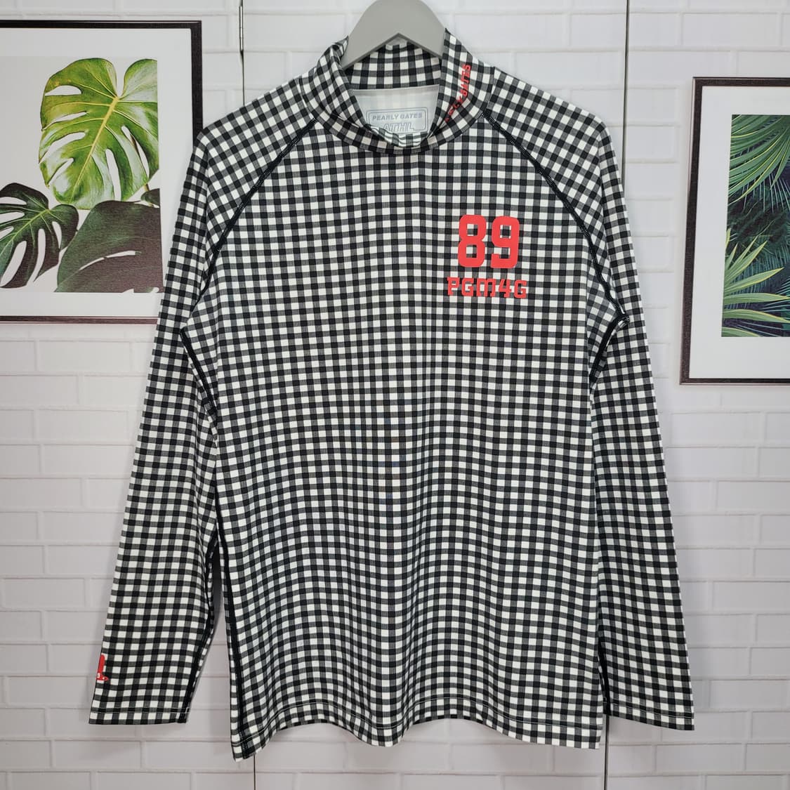 파리게이츠 골프웨어 하이넥 냉감 긴팔 티셔츠 105사이즈 새상품급 상품이미지1