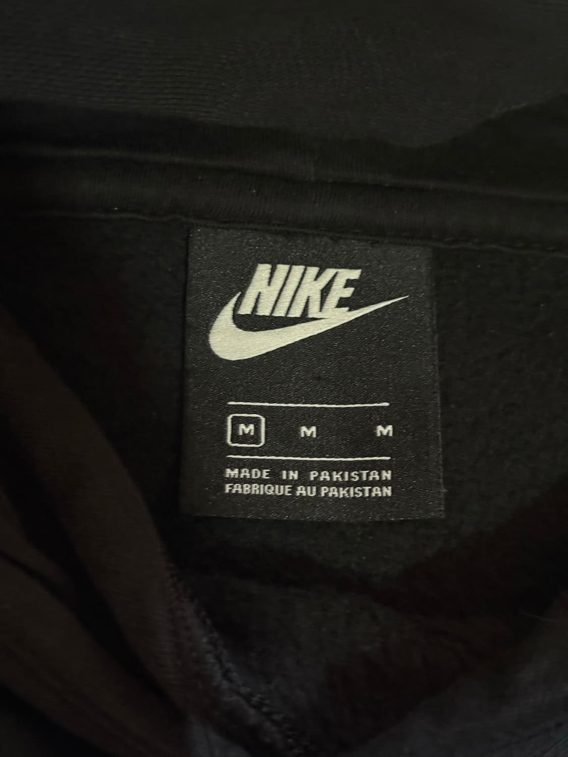 NIKE 크롭후드 블랙 상품이미지3