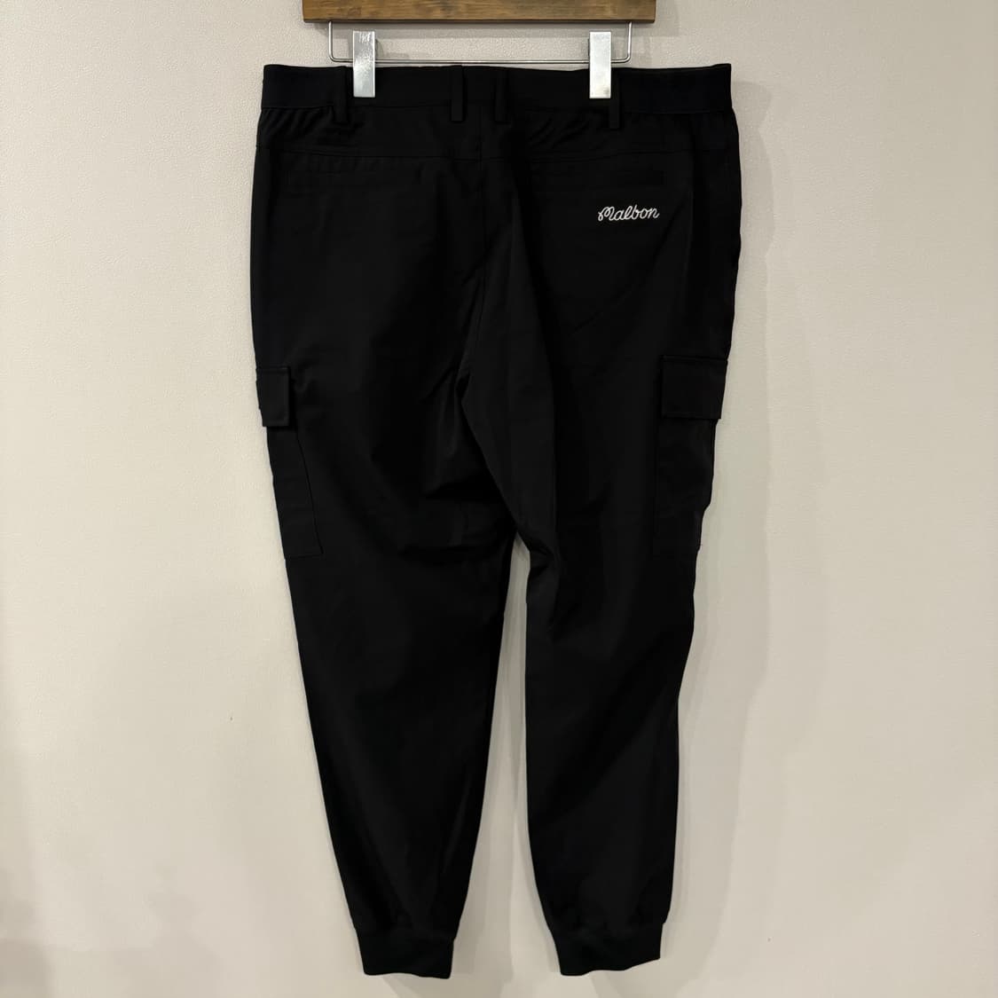 말본 블랙 카고 조거팬츠 XXL 상품이미지5