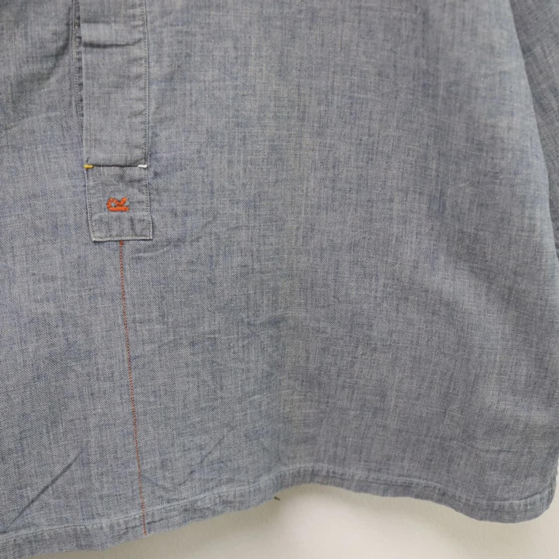 45RPM  데님 헨리넥 셔츠 61981 상품이미지4