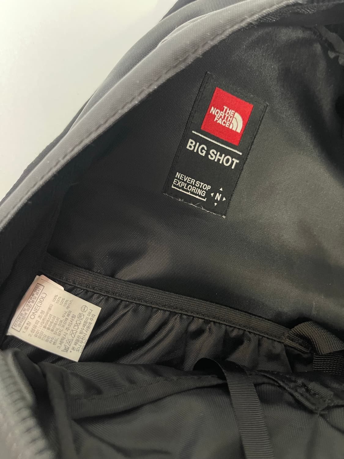 노스페이스 빅샷 백팩 블랙 상품이미지4