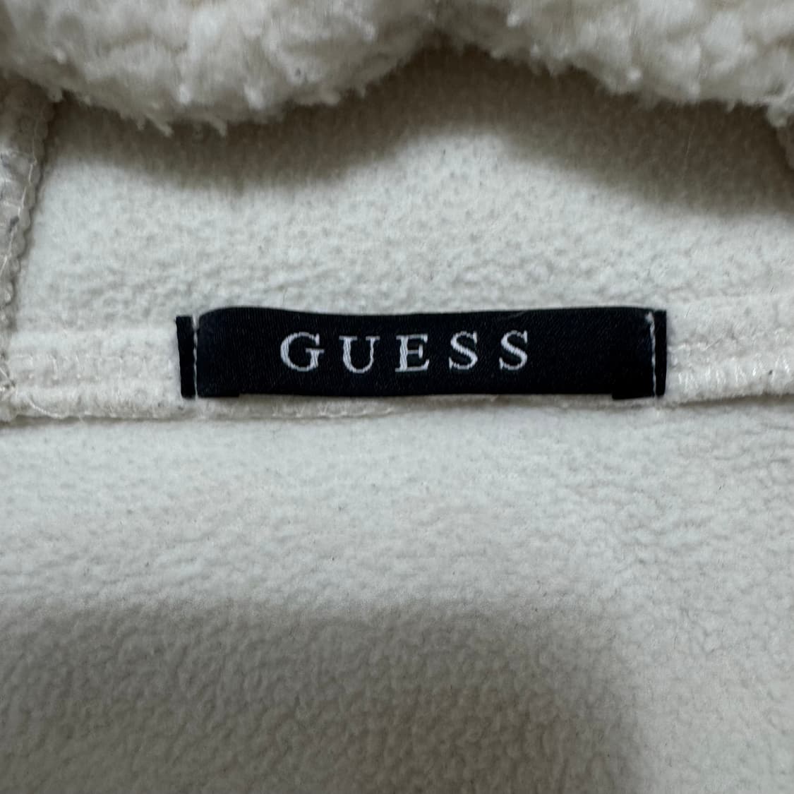 게스 뽀글이 후리스 자켓 상품이미지5