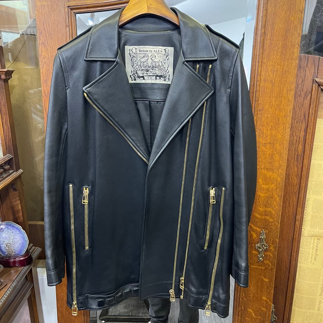 Techne by ALEA leather jacket 상품이미지2