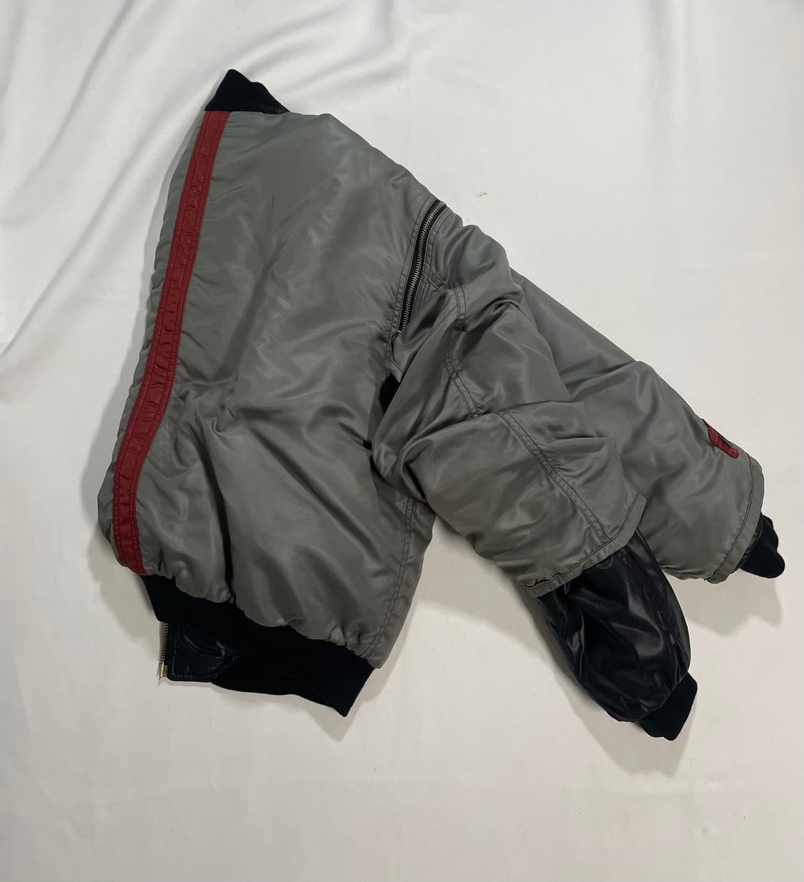 80‘s multi zip bomber 상품이미지5