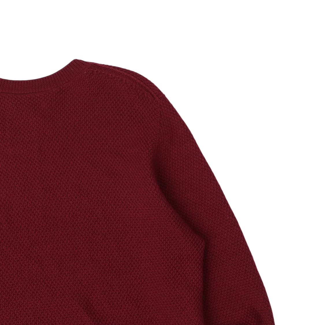 라코스테 버건디 울 와플 니트 상품이미지6