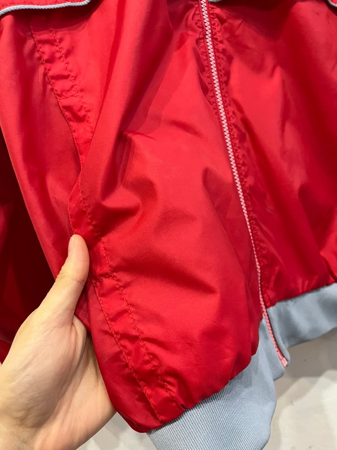 빈티지 아식스 윈드 봄버자켓 Made in JAPAN 상품이미지5