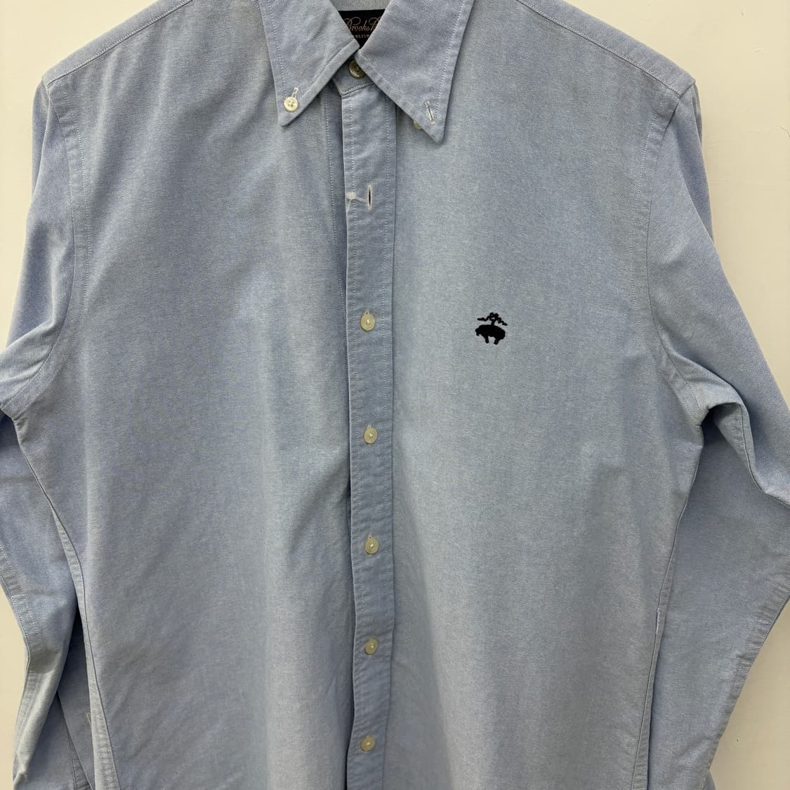 브룩스 브라더스 옥스포드 셔츠 하늘색 남성M 상품이미지2