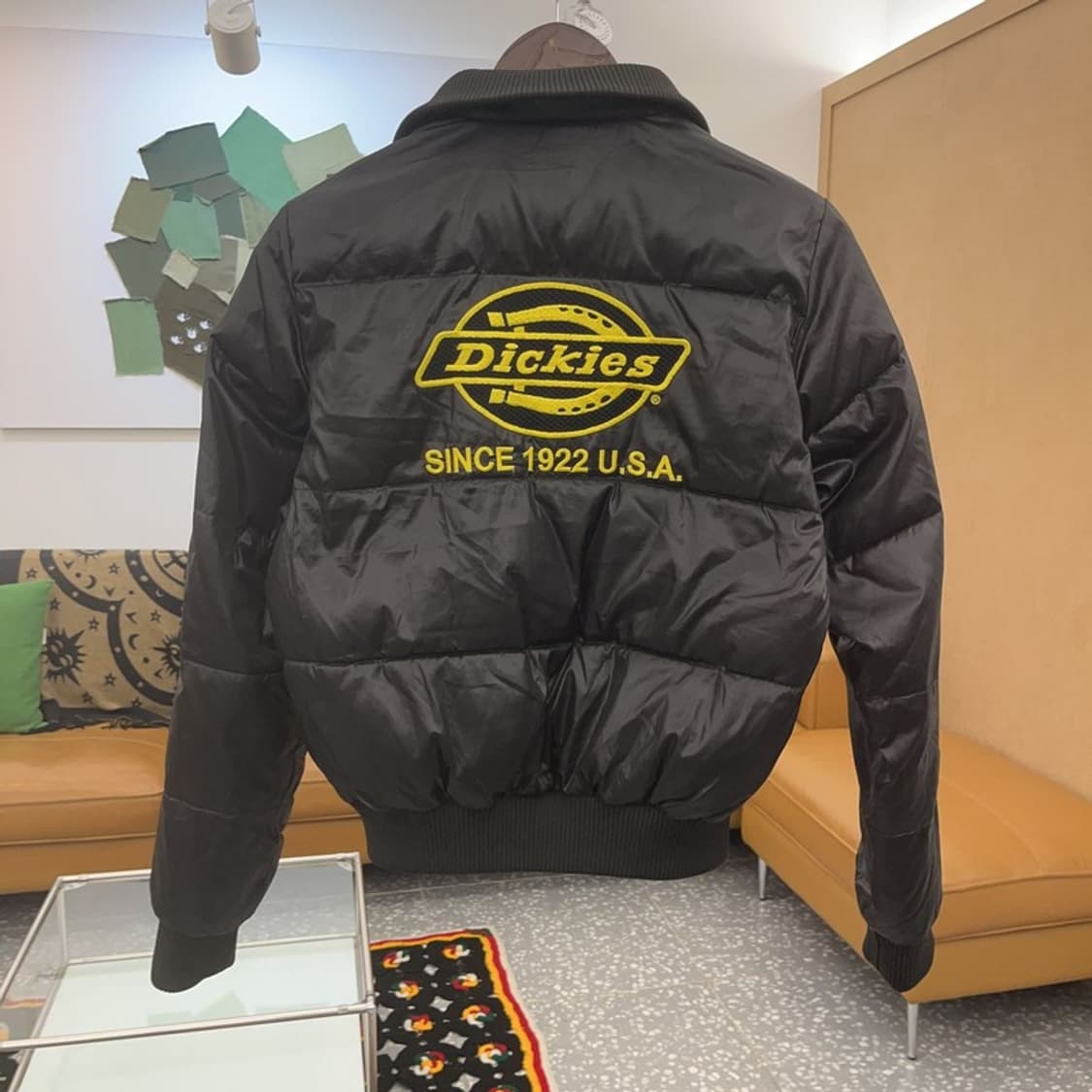 디키즈 올드스쿨 레트로 00's 백로고 숏 패딩 S C07657 상품이미지3