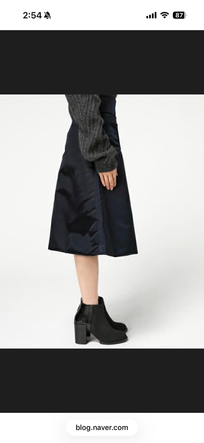 Acne studio 아크네스튜디오 봄버 스커트 상품이미지2