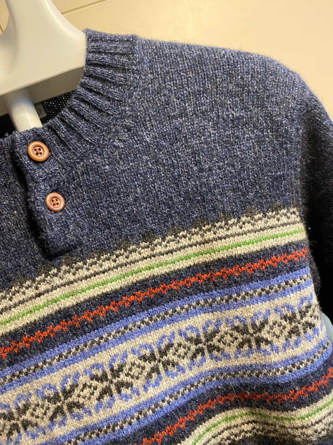 모100  패턴 니트 스웨터 상품이미지2