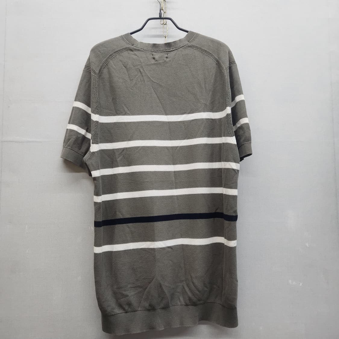 마시모두띠 스트라이프 코튼 니트 반팔 L(XL) 상품이미지4