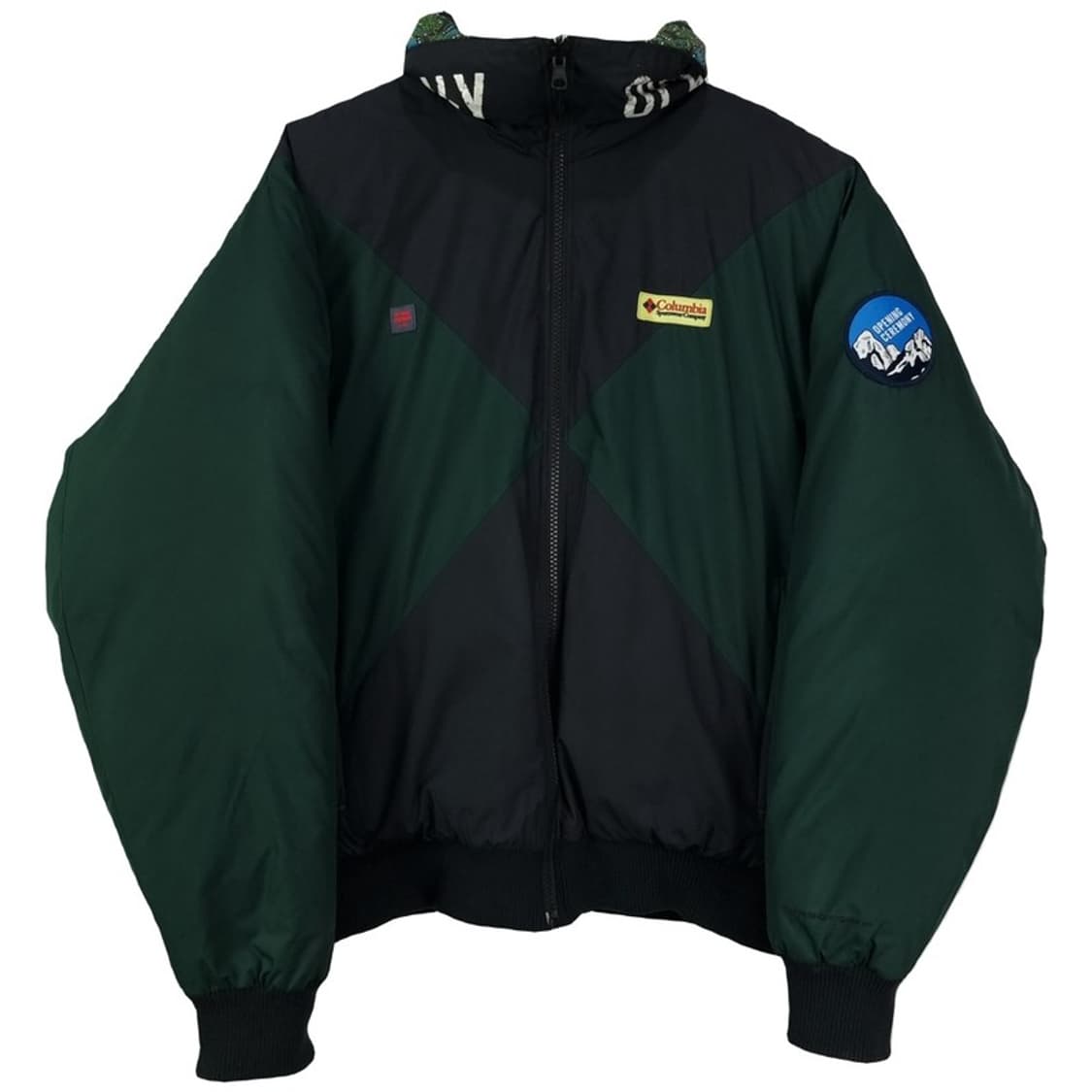 [오프닝세레머니 X 컬럼비아] 에스닉 패턴 리버시블 패딩 P01366 상품이미지4