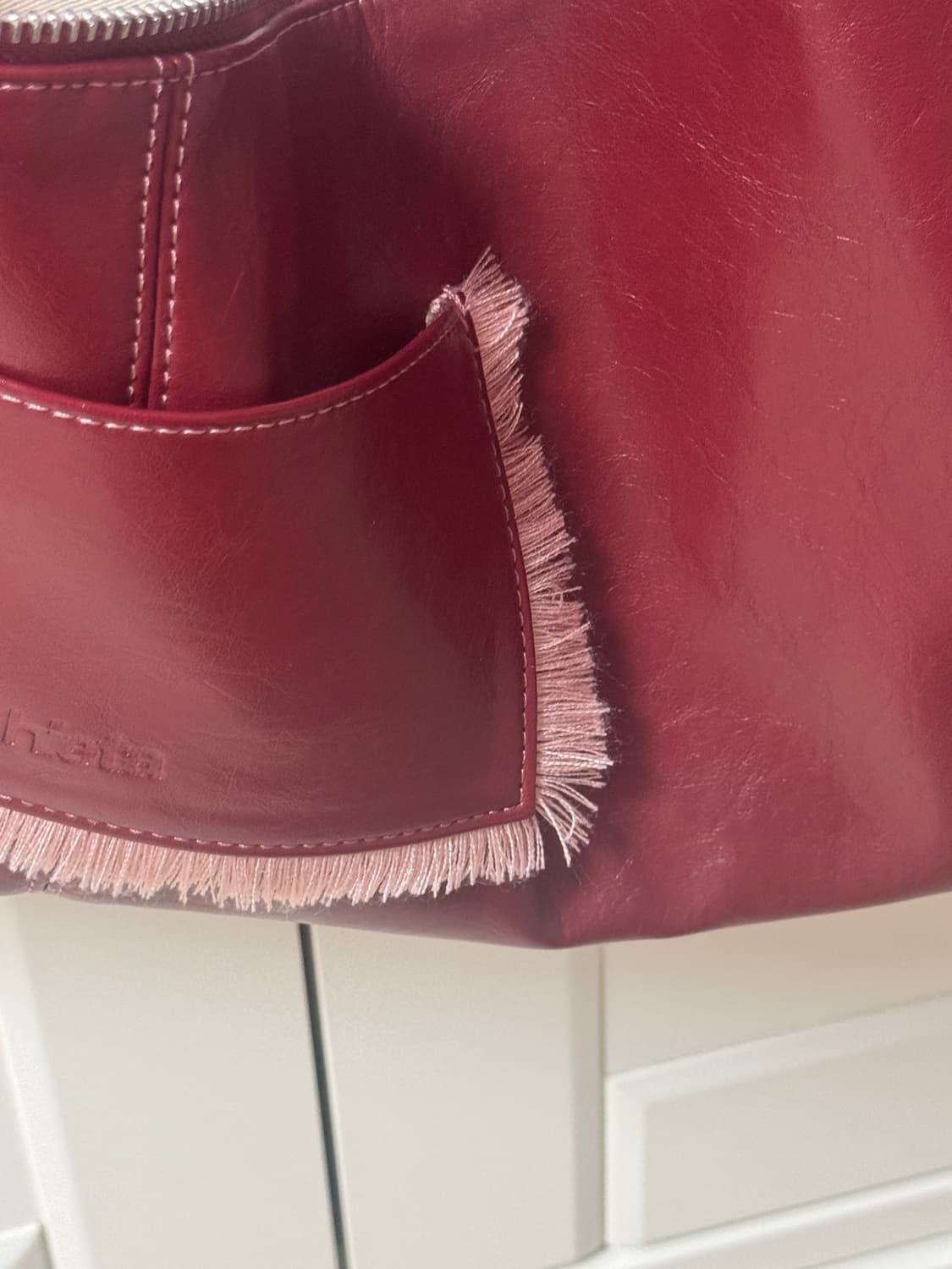 히에타 티나백 체리레드 상품이미지9