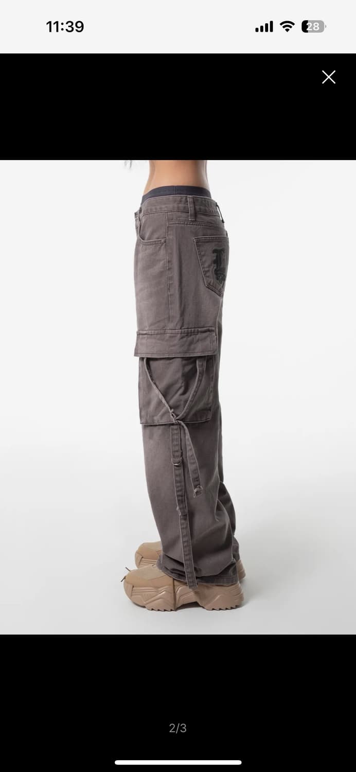 Yeel WASHING STRAP LOW-RISE DENIM PANTS 상품이미지2