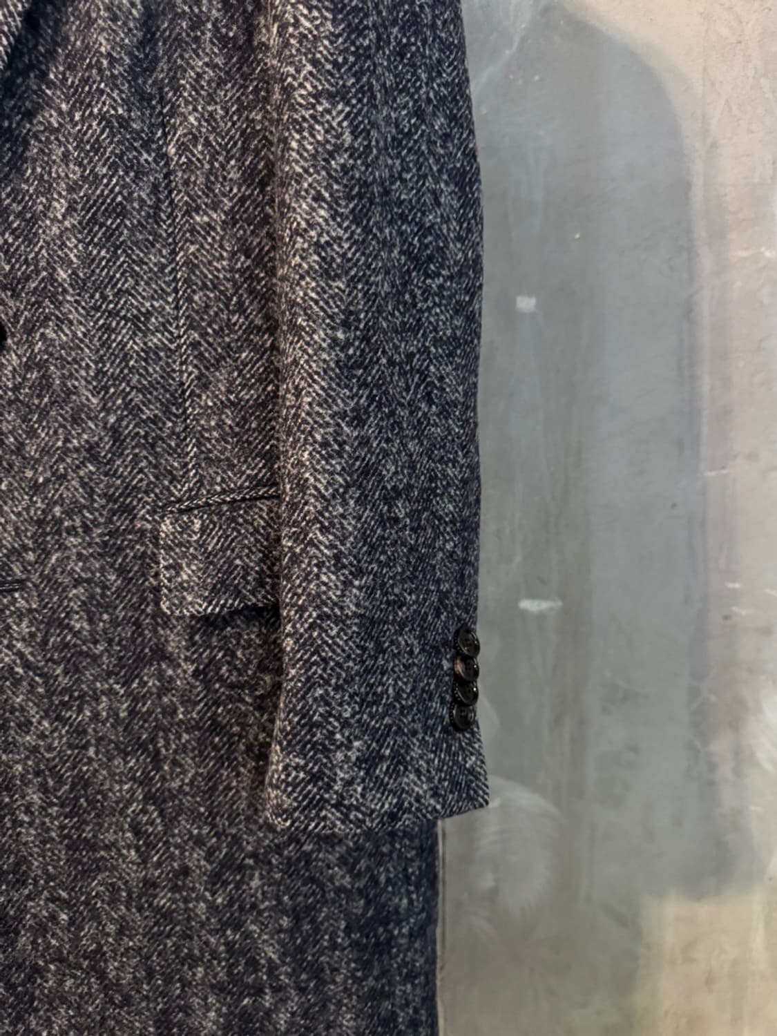 갤럭시 GX 베이비 알파카 체스터필드 코트 100 상품이미지6