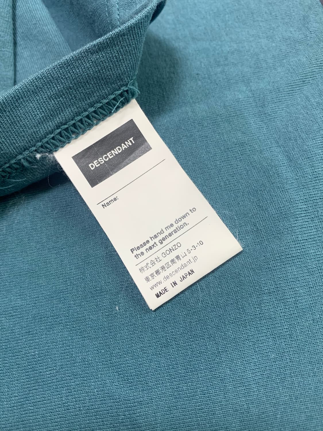 DESCENDANT HORIZON SS (2) 상품이미지5