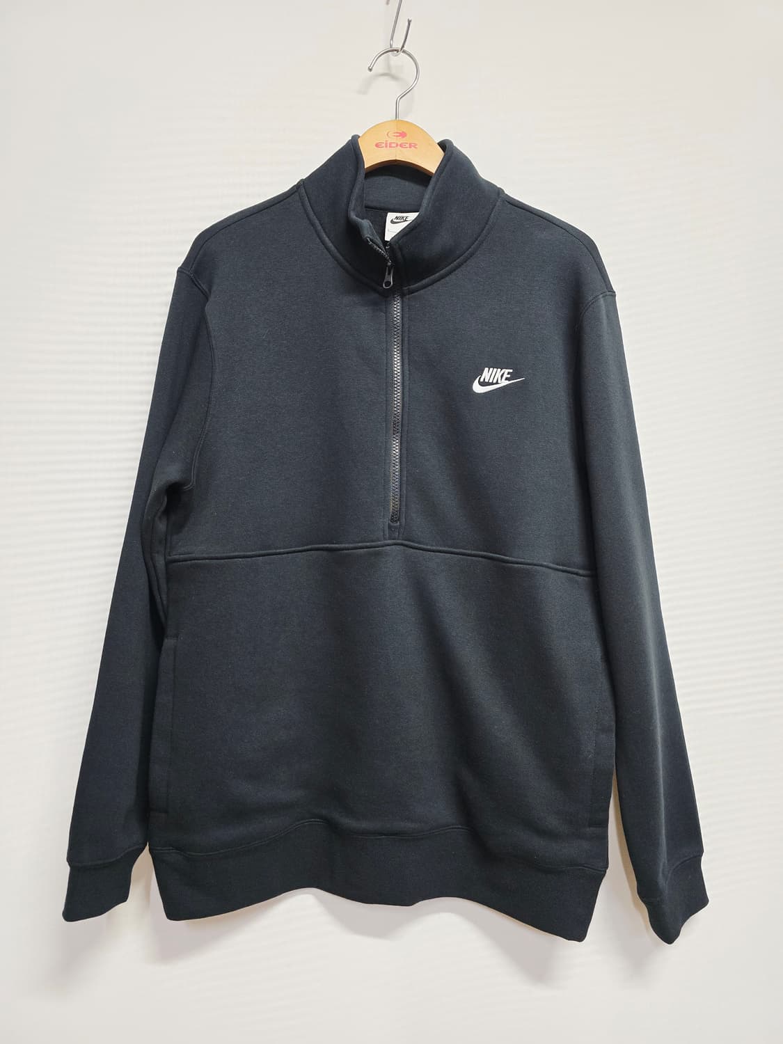 나이키 남성 하프 집업 탑 기모 상품이미지1