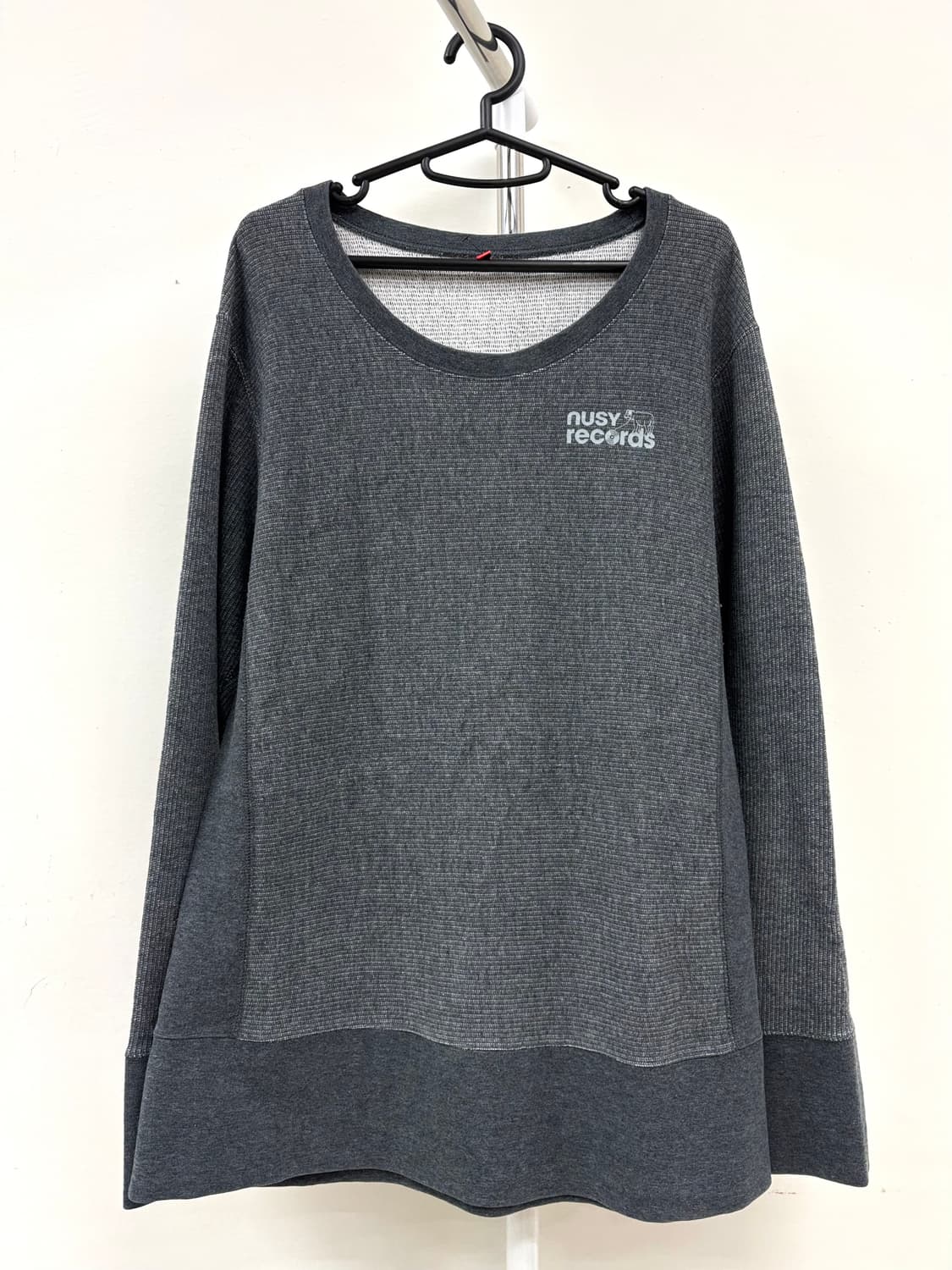 빈티지 그레이 롱슬리브 맨투맨 상품이미지5