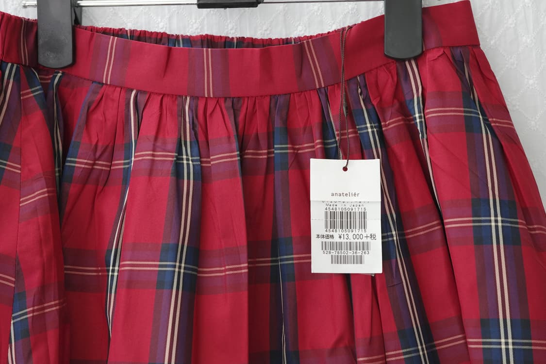 Tartan Checkered Skirt 상품이미지3