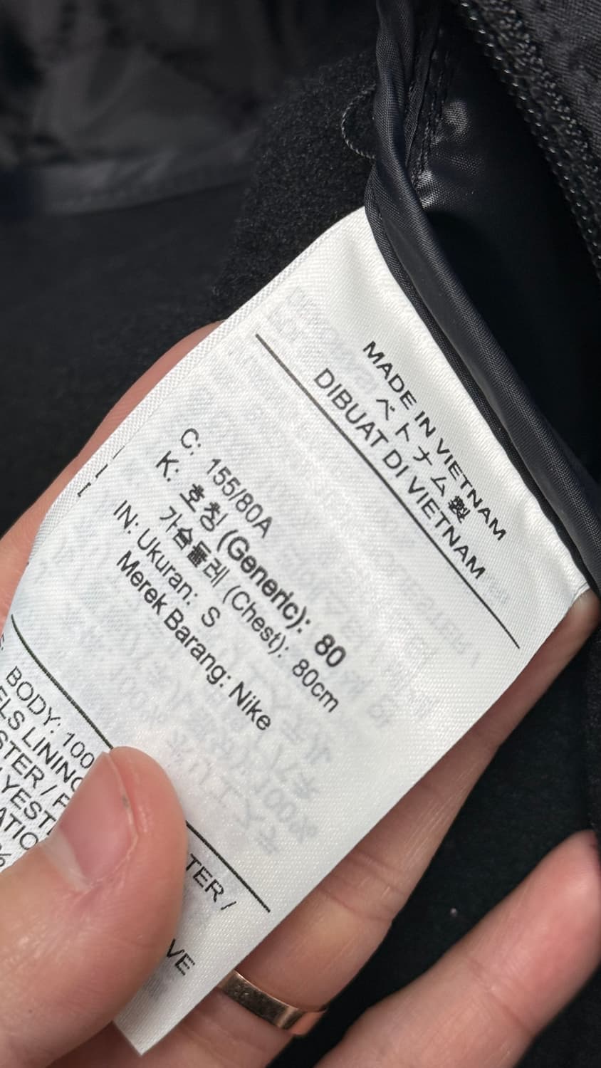 나이키 우먼스 써마핏 에어로 경량패딩 S 상품이미지7