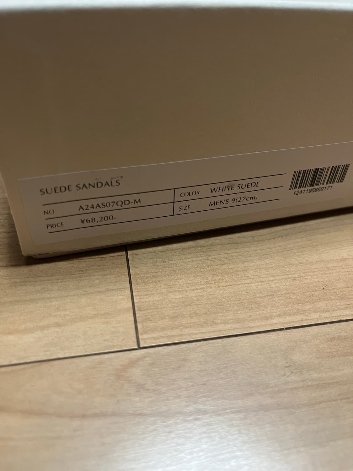 오라리 스웨이드 샌달 상품이미지2