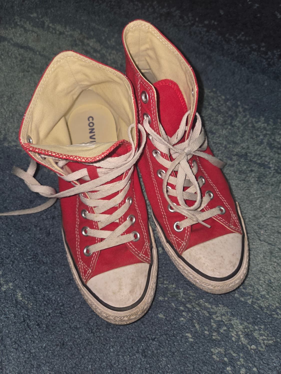 컨버스 올스타 하이 레드 260mm 상품이미지1