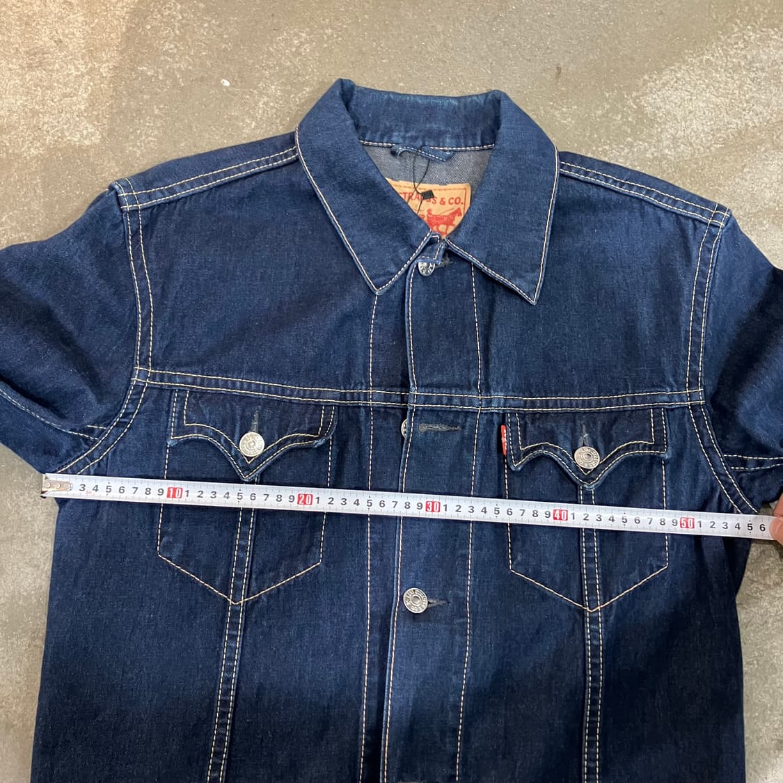 N131 리바이스 타입1 데님 청자켓 상품이미지6