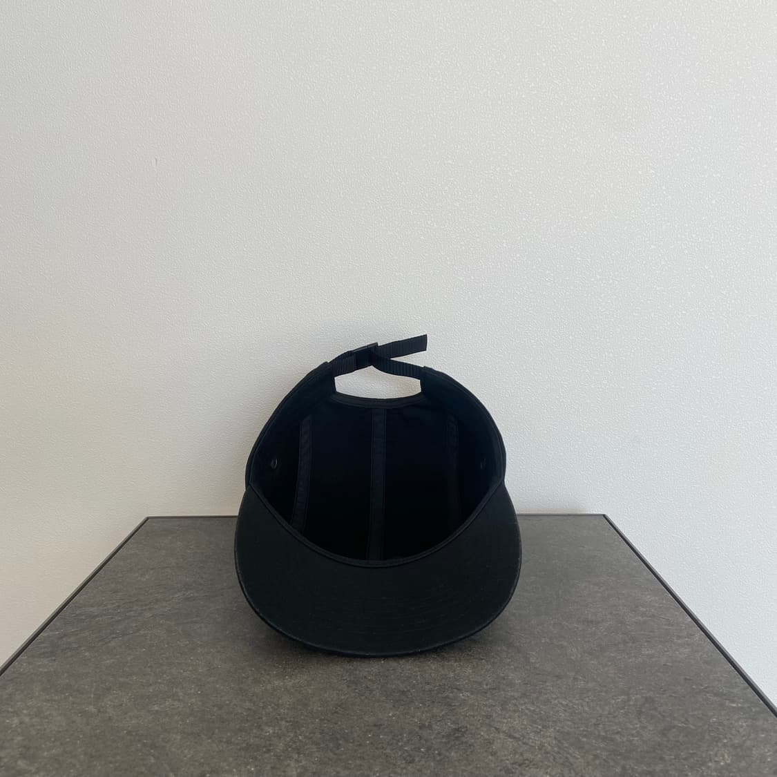 슈프림 밀리터리 워시드 블랙 박스로고 캠프캡 모자 상품이미지5