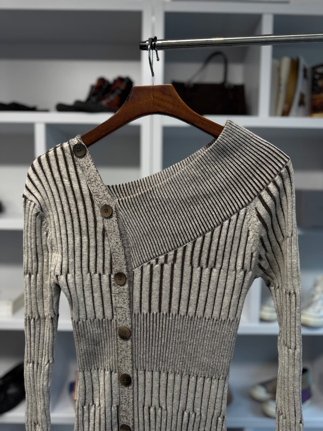 빈티지 비대칭 원피스 상품이미지6