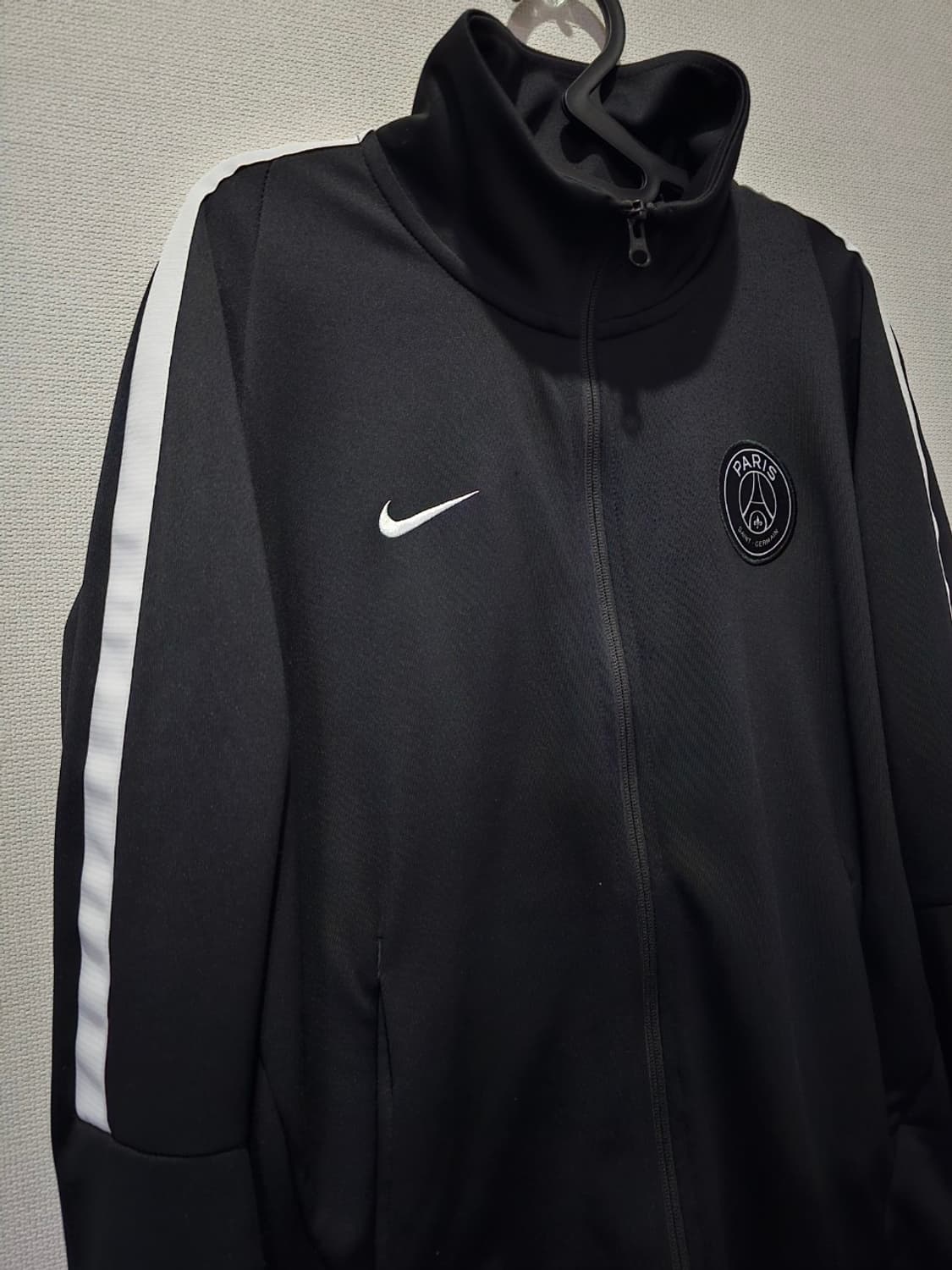 나이키 PSG 파리생제르망 블랙 트랙탑 져지집업 95~100 / M~L 상품이미지2