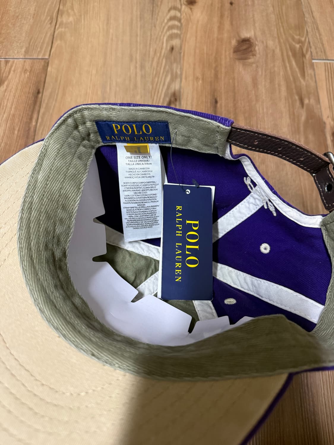 폴로 랄프로렌 워시드 트윌 볼캡 #김우빈모자 상품이미지5