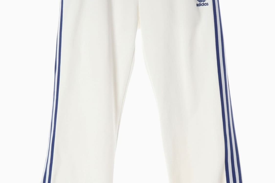 아디다스 D TP 3-STRIPES 화이트 블루 삼선 트랙팬츠 95 상품이미지4
