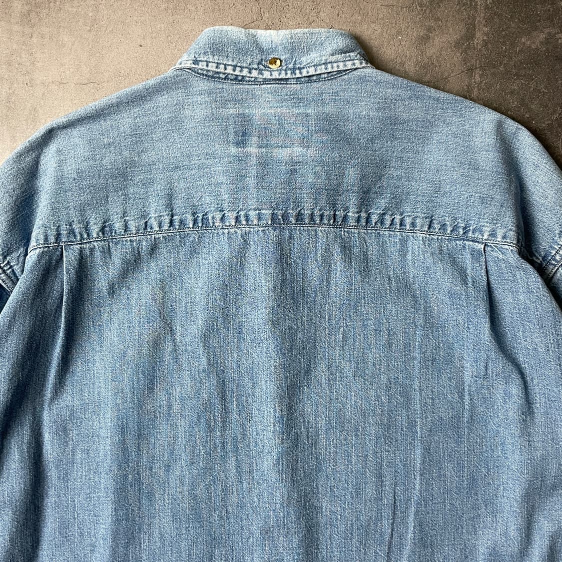 EDDIE BAUER 에디바우어 빈티지 코튼 데님 셔츠 A00458 상품이미지7