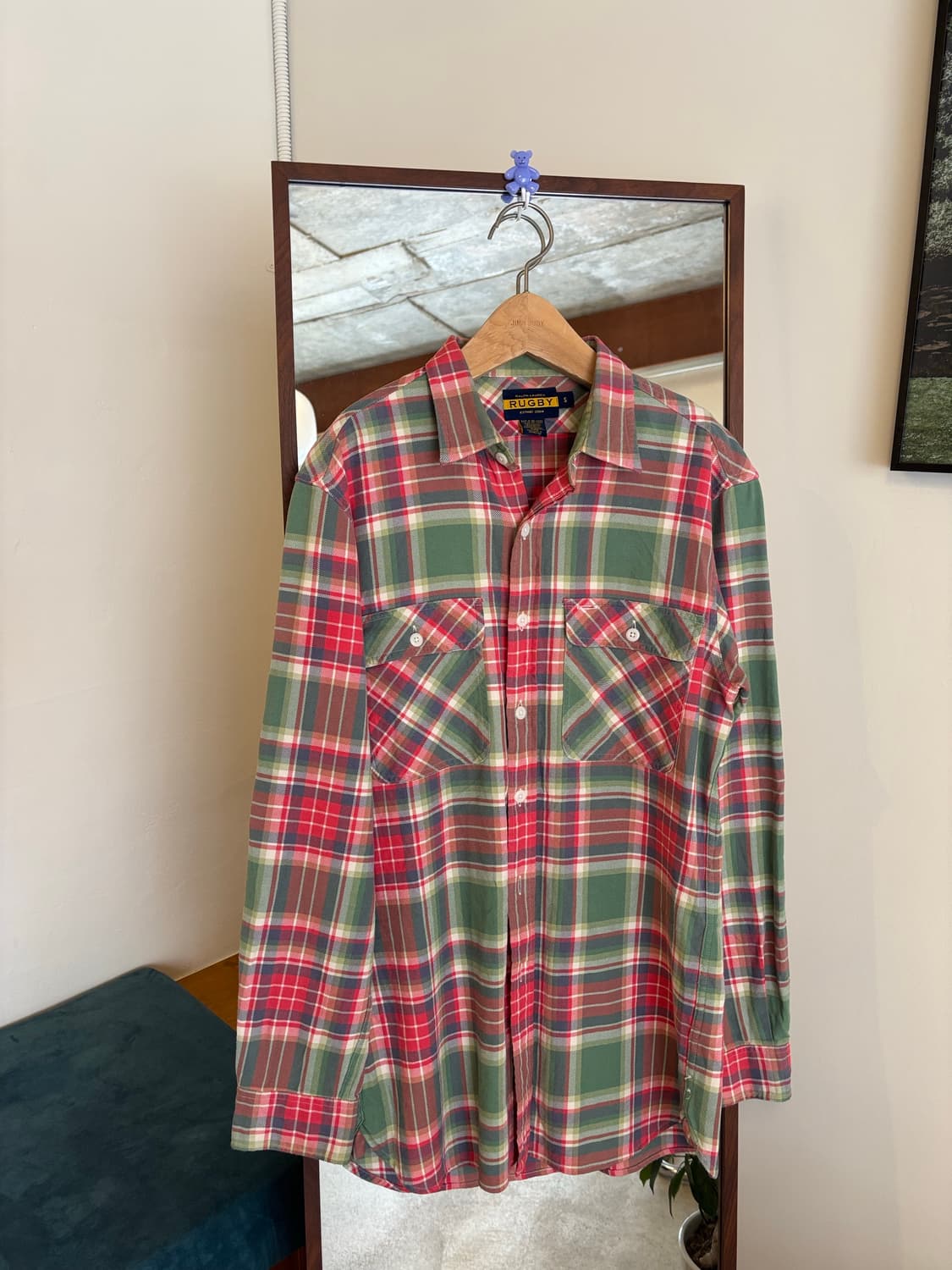 랄프로렌 럭비 체크 셔츠 상품이미지1