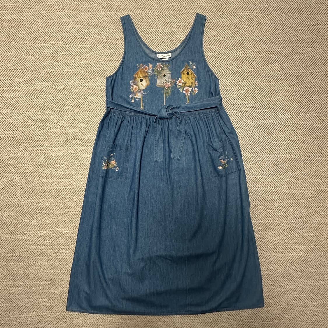 VINTAGE usa made denim onepiece 상품이미지1