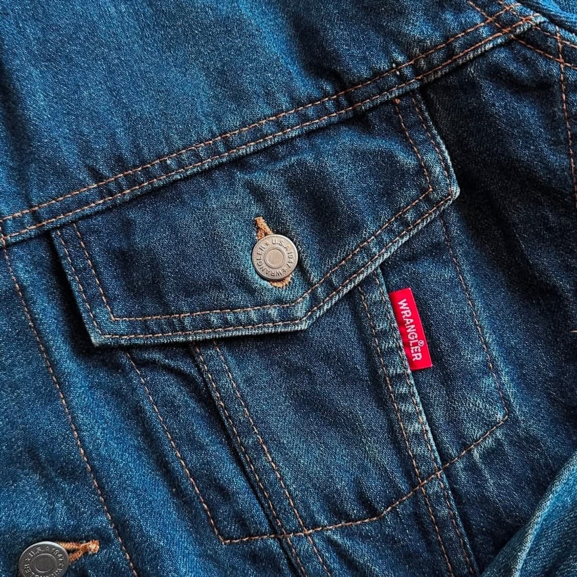 90s 랭글러 데님 자켓 m 상품이미지7