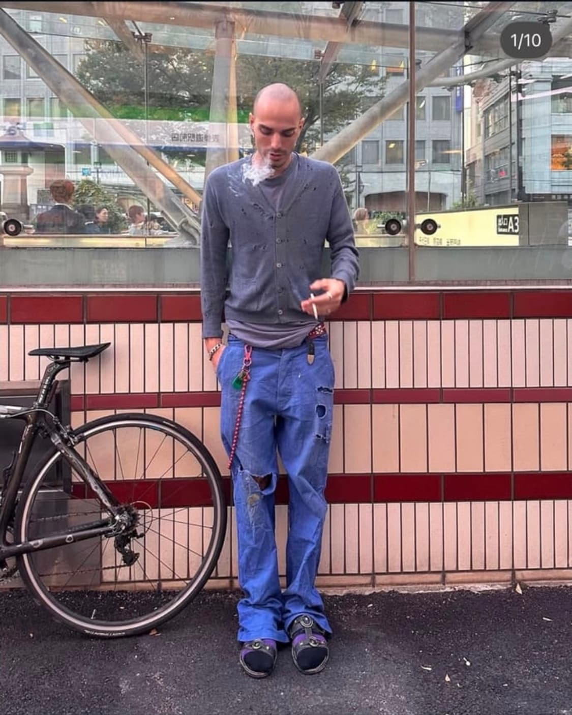 프렌치 워크팬츠 60s 70s 상품이미지1