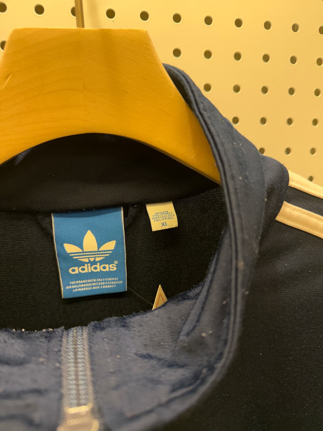 아디다스 파이어버드 네이비 트랙탑 져지 U133 상품이미지4