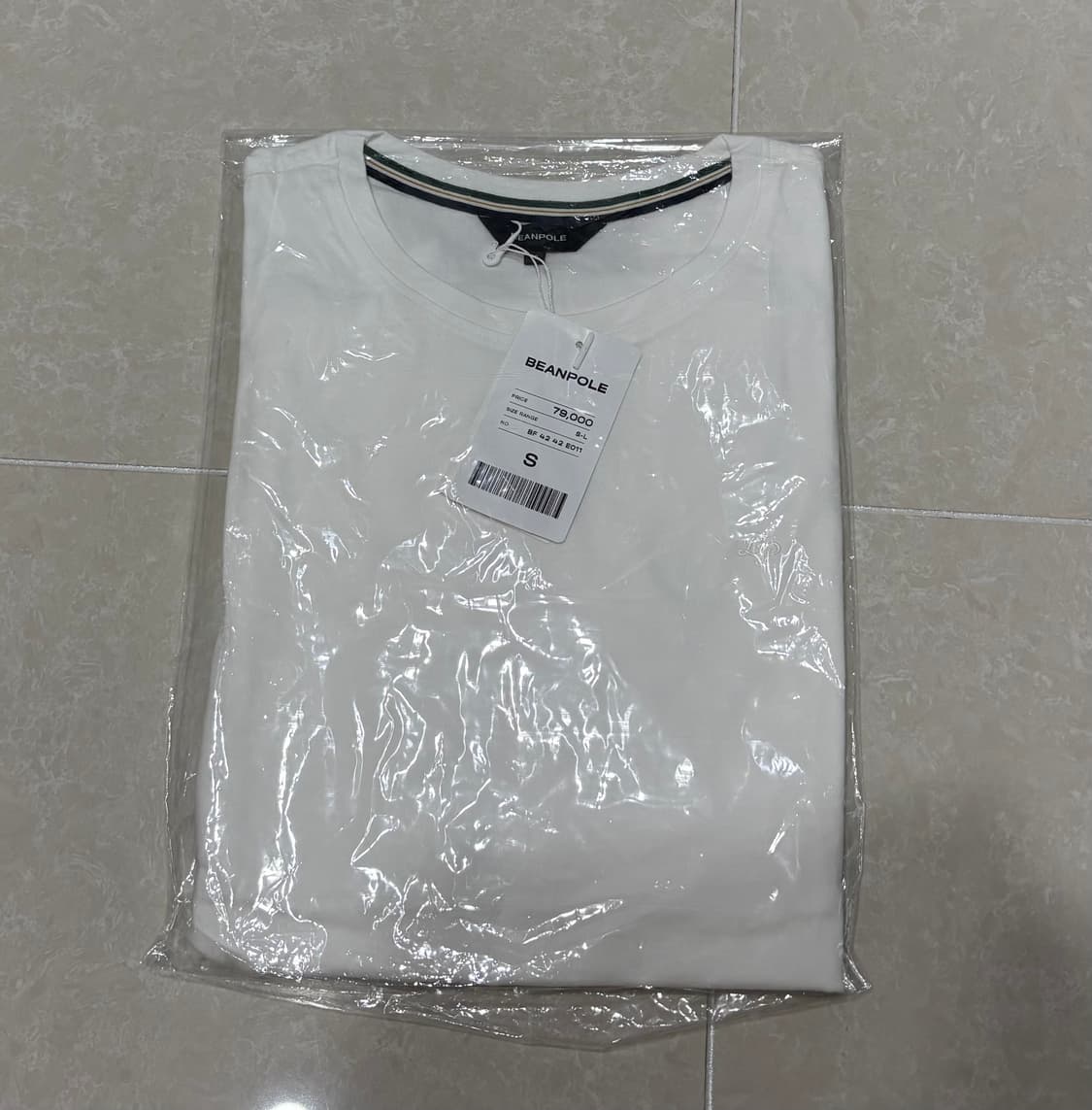 빈폴 레이디스 화이트 반팔 새상품 상품이미지2