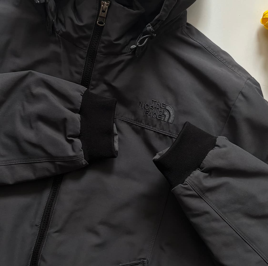 노스페이스 투웨이 그레이 봄버 자켓 상품이미지3