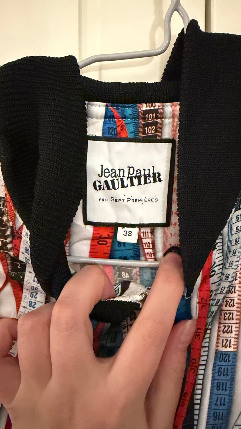 15F/W 장폴고티에 그래픽 투웨이 봄버 자켓 상품이미지2