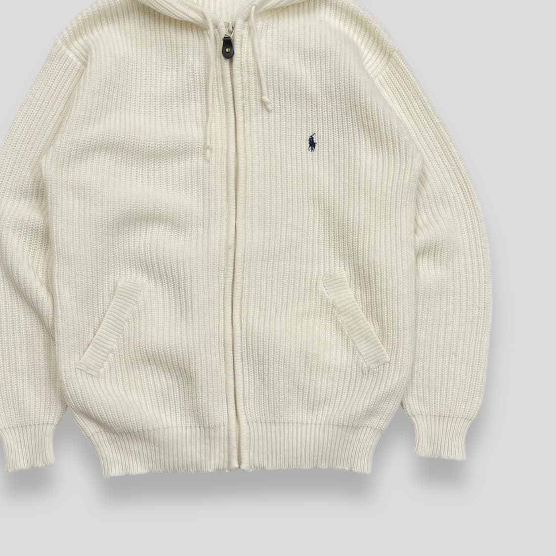 폴로 랄프로렌 니트 후드집업 상품이미지3