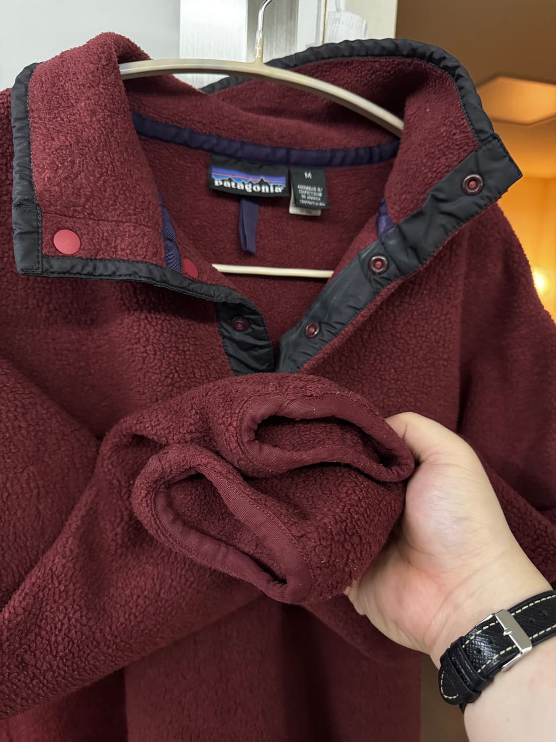 파타고니아 신칠라 m 버건디 상품이미지3