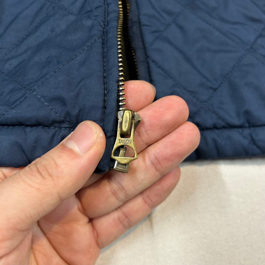 XL) 폴로 랄프로렌 네이비 퀼팅 자켓 상품이미지6