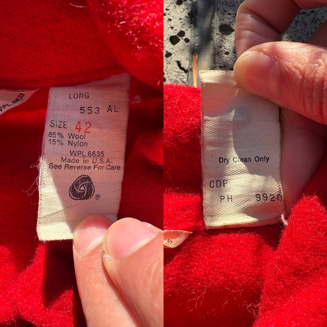 80s USA 보이스카우트 오브 아메리카 Philmont 공식 울 자켓 상품이미지10