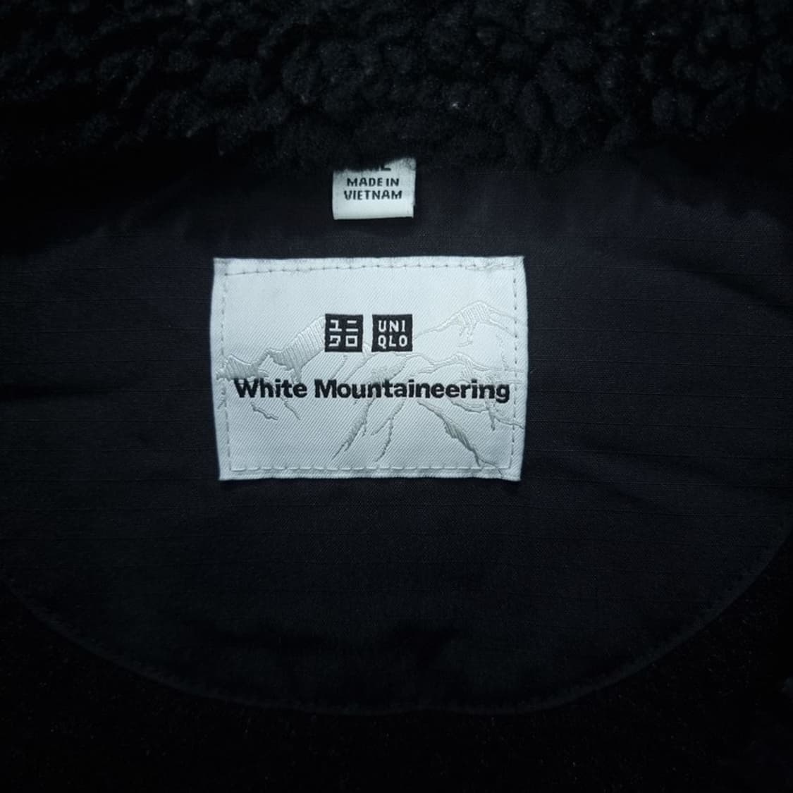 [유니클로 X 화이트마운티니어링]오버핏 쉐르파 후리스 맨투맨 M18325 상품이미지6
