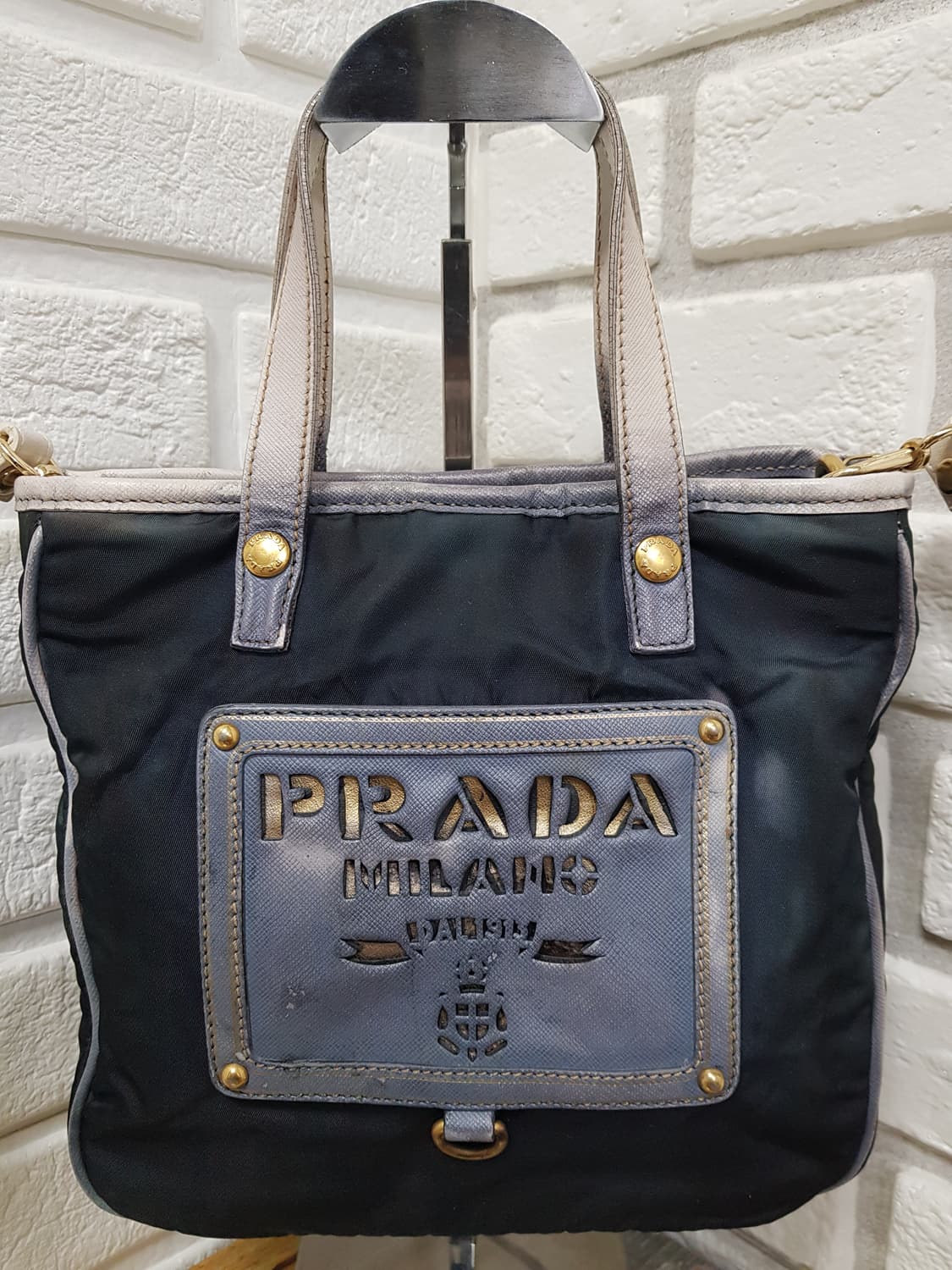[정품] 프라다 빅로고 나일론 2way백 상품이미지2