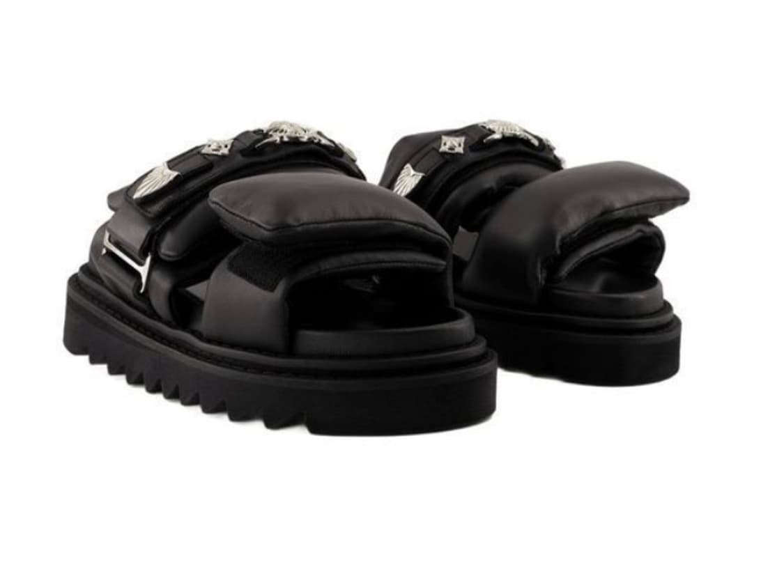 토가 풀라 패딩 스트랩 메탈 샌들 38 상품이미지3