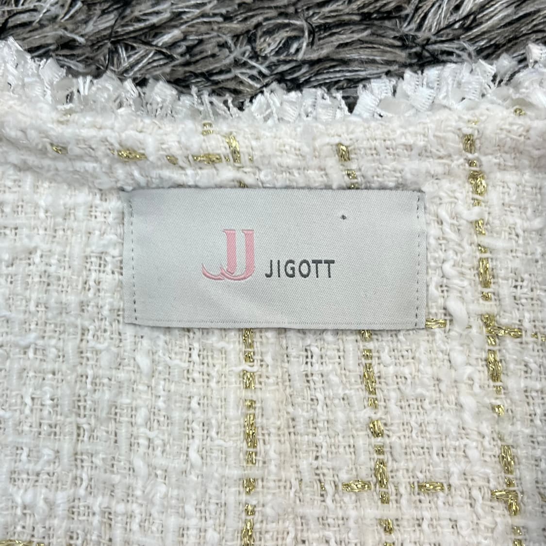 지고트 여성 트위드 자켓 (FREE) 상품이미지3