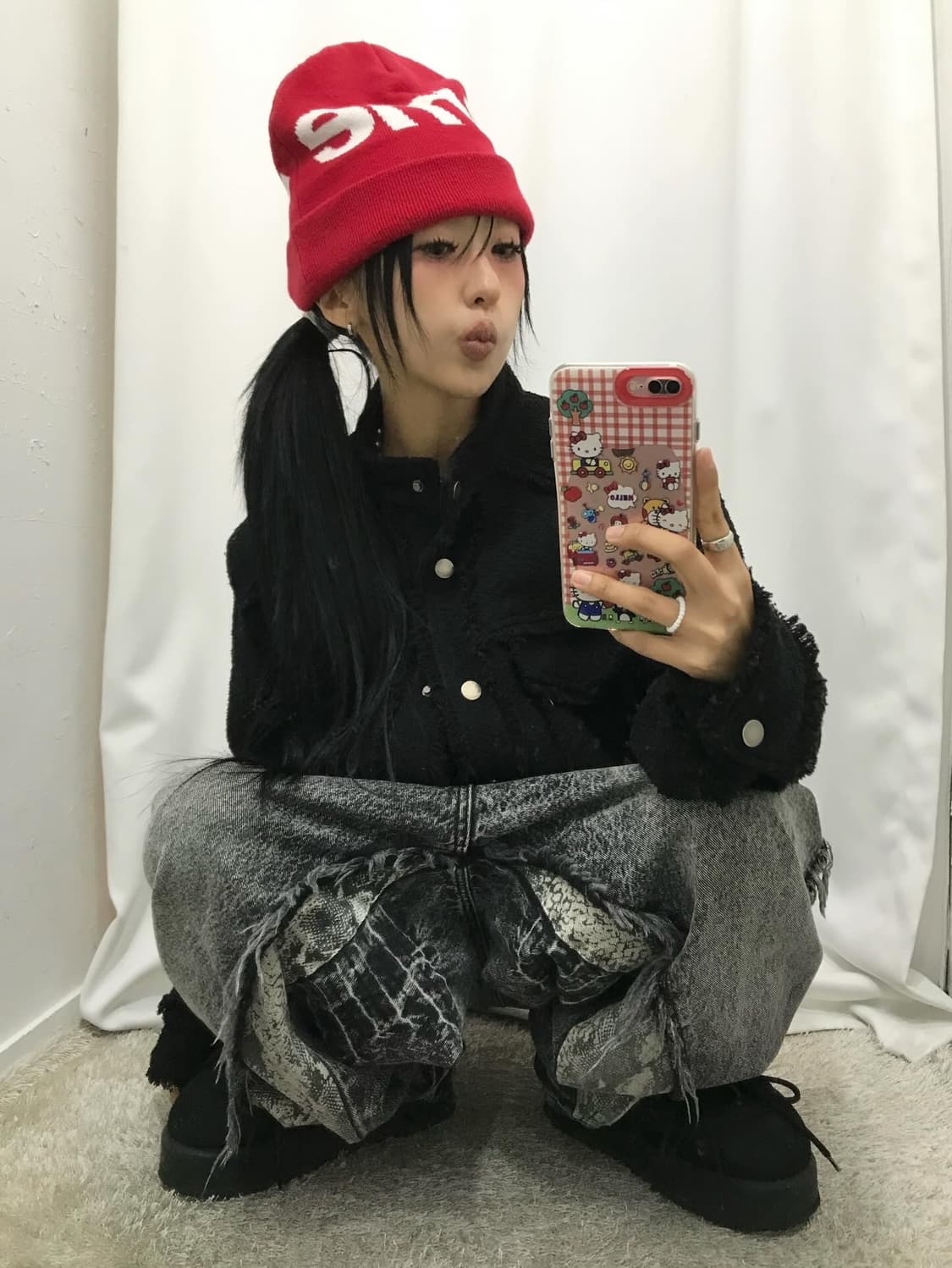 Supreme Big Logo Beanie - 23Fw 상품이미지2